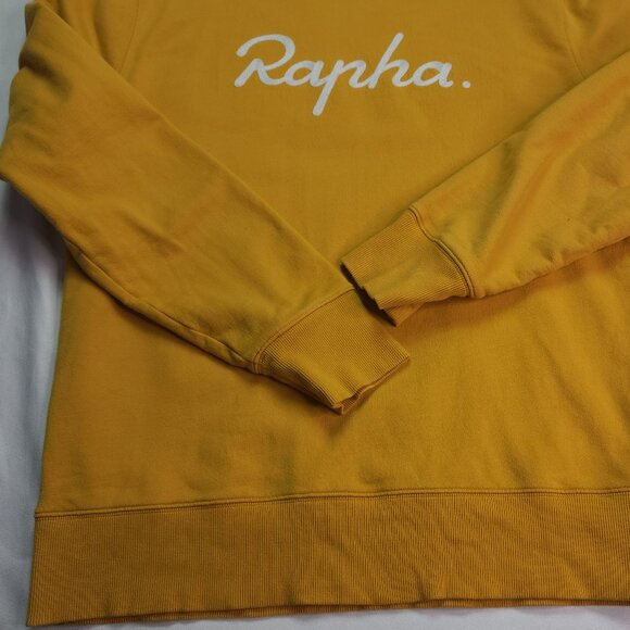 Rapha Bike Cycle Yellow Sweatshirt (L) - Picture 6 of 8